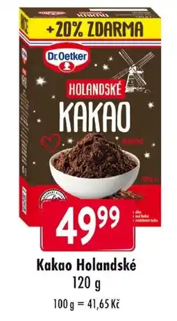 Qanto Dr.Oetker Kakao Holandské nabídka