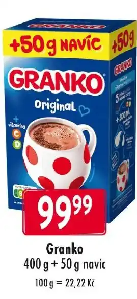 Qanto Granko nabídka