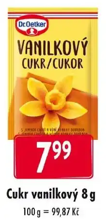 Qanto Dr.Oetker Cukr vanilkový nabídka