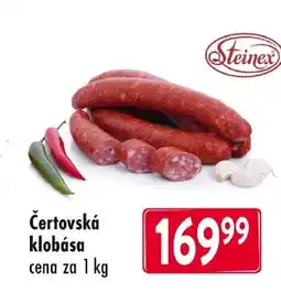 Qanto Čertovská klobása nabídka