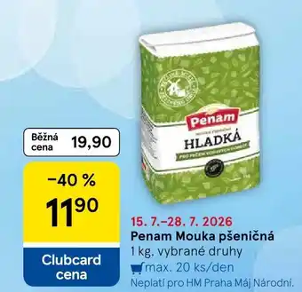Tesco Penam Mouka pšeničná nabídka