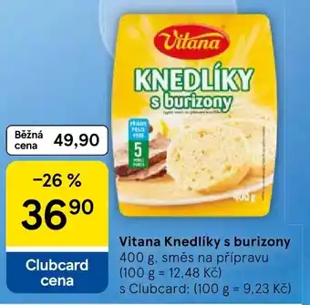 Tesco Vitana Knedlíky s burizony nabídka