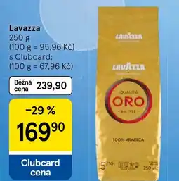 Tesco Lavazza nabídka