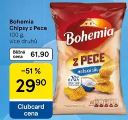 Tesco Bohemia Chipsy z Pece nabídka