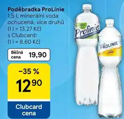 Tesco Poděbradka ProLinie nabídka