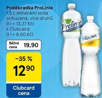 Tesco Poděbradka ProLinie nabídka