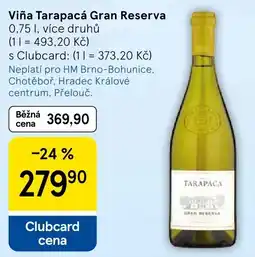 Tesco Viña Tarapacá Gran Reserva nabídka