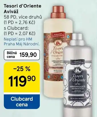 Tesco Tesori d'Oriente Aviváž nabídka