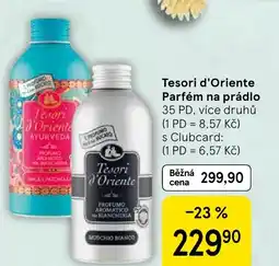 Tesco Tesori d'Oriente Parfém na prádlo nabídka