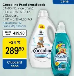 Tesco Coccolino Prací prostředek nabídka