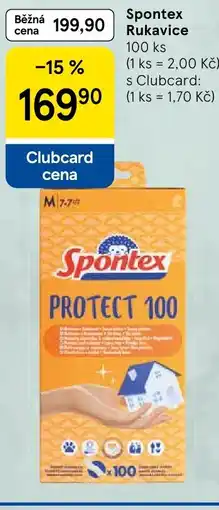 Tesco Spontex Rukavice nabídka