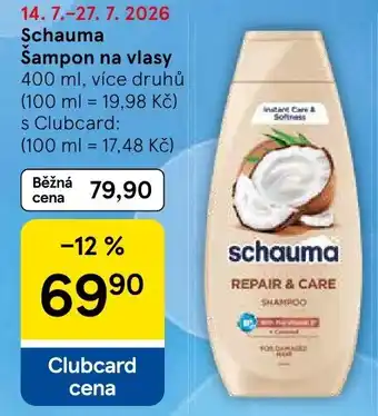 Tesco Schauma Šampon na vlasy nabídka