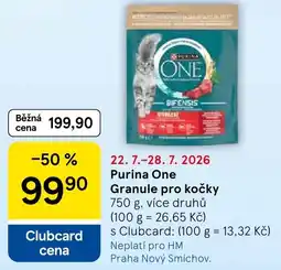 Tesco Purina One Granule pro kočky nabídka