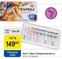 Tesco Koh-I-Noor Temperové barvy nabídka