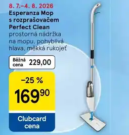 Tesco Esperanza Mop s rozprašovačem Perfect Clean nabídka