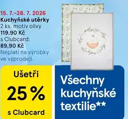Tesco Kuchyňské utěrky nabídka