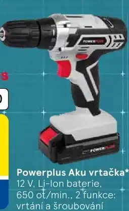 Tesco Powerplus Aku vrtačka nabídka
