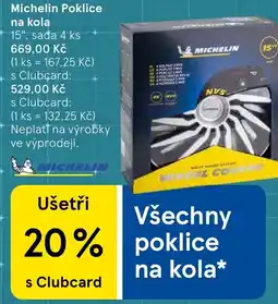 Tesco Michelin Poklice na kola nabídka