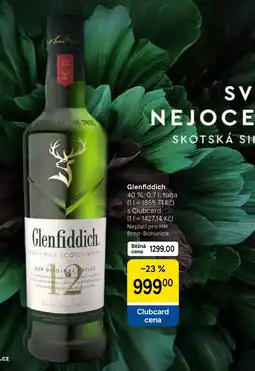 Tesco Glenfiddich nabídka