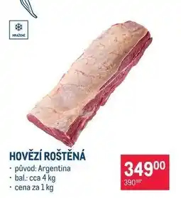 Makro Hovězí roštěná nabídka