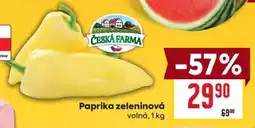 Billa Paprika zeleninová nabídka