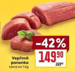Billa Vepřová panenka nabídka