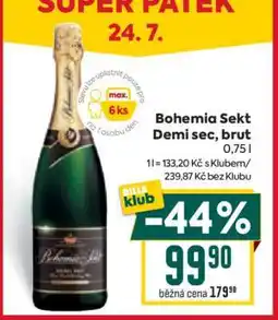 Billa Bohemia Sekt Demi sec, Brut nabídka