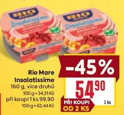 Billa RIO mare Insalatissime nabídka