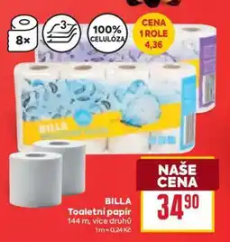 Billa BILLA Toaletní papír nabídka