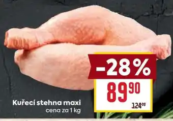 Billa Kuřecí stehna maxi nabídka