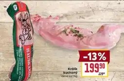Billa Králík kuchaný nabídka