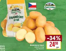 Billa Brambory rané nabídka