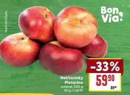 Billa Nektarinky Platerino nabídka