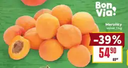 Billa Meruňky volné, 1 kg nabídka