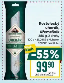Billa Kostelecký Uherák, Křemešník nabídka