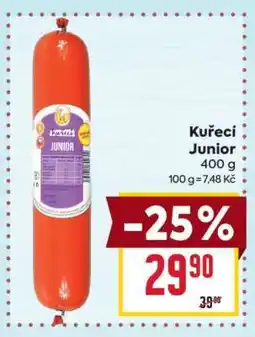 Billa Kuřecí Junior nabídka