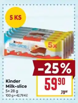 Billa Kinder Milk-Slice nabídka