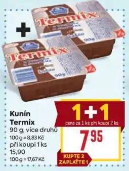 Billa Kunín Termix nabídka