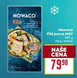 Billa Nowaco Filé porce MSC nabídka