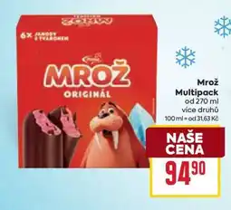 Billa Mrož multipack nabídka