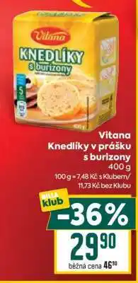 Billa Vitana Knedlíky v prášku s burizony nabídka