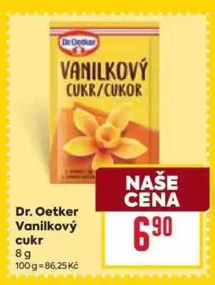 Billa Dr. Oetker Vanilkový cukr nabídka