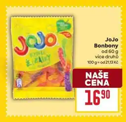 Billa JOJO bonbony nabídka