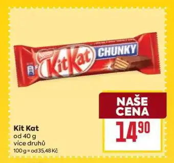 Billa Kit Kat nabídka