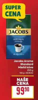 Billa Jacobs Aroma Standard Mletá káva nabídka
