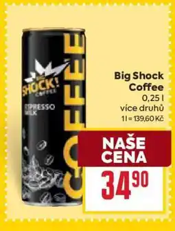 Billa Big Shock! Coffee nabídka
