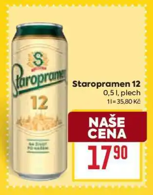 Billa Staropramen 12 nabídka