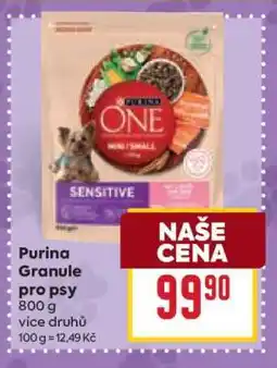 Billa Purina Granule pro psy nabídka