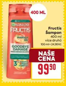 Billa Fructis šampon nabídka