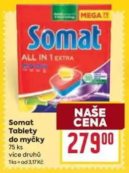 Billa SOMAT TABLETY DO MYČKY nabídka